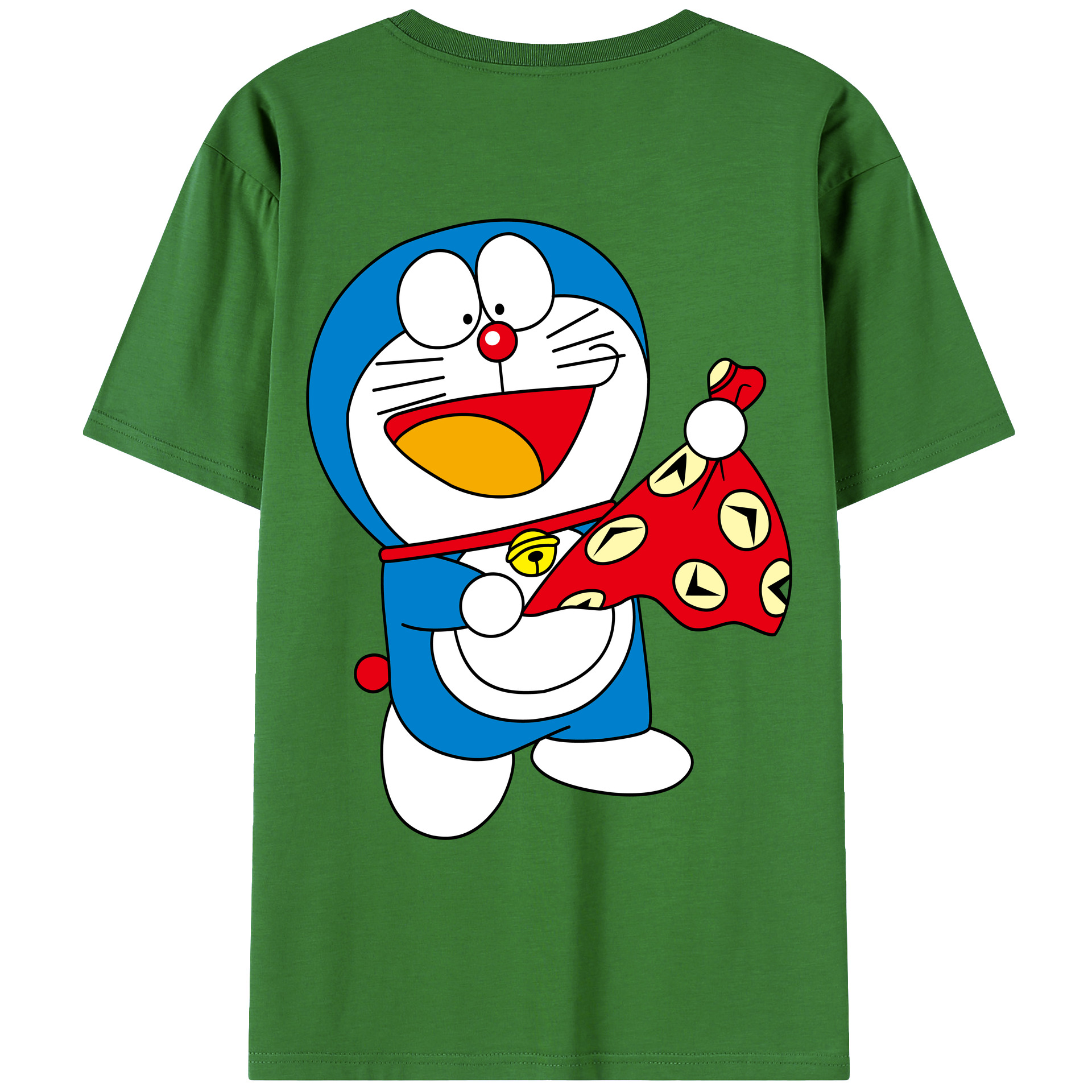（画像用） ドラえもん Doraemon レディース半袖Tシャツ(バックプリント)